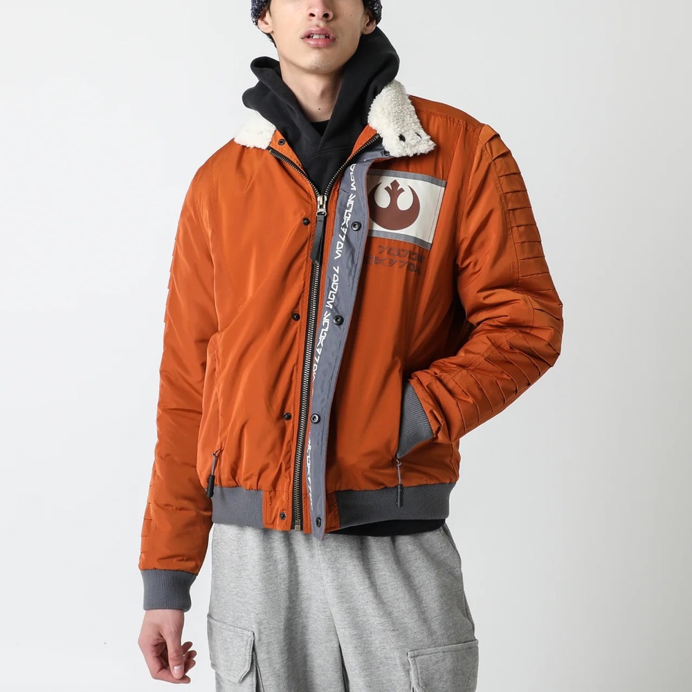Star Wars Rogue Squadron Pilot Bomber Jacket size M - Picture 4 of 12